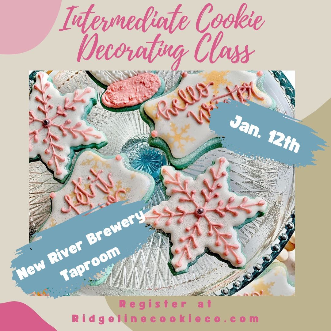 Intermediate Cookie Decorating Class