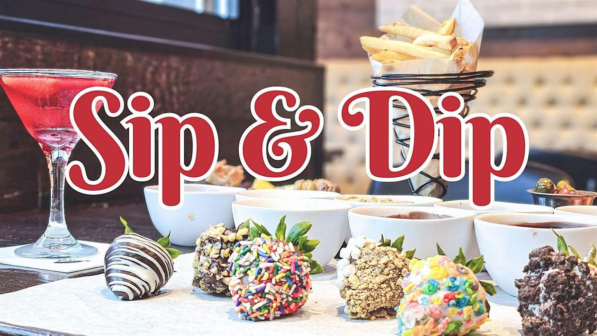 Sip and Dip: Chocolate Strawberry Dipping Experience