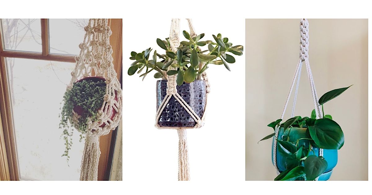 Creative Sunday: Macrame Plant Hanger & Hot Chocolate