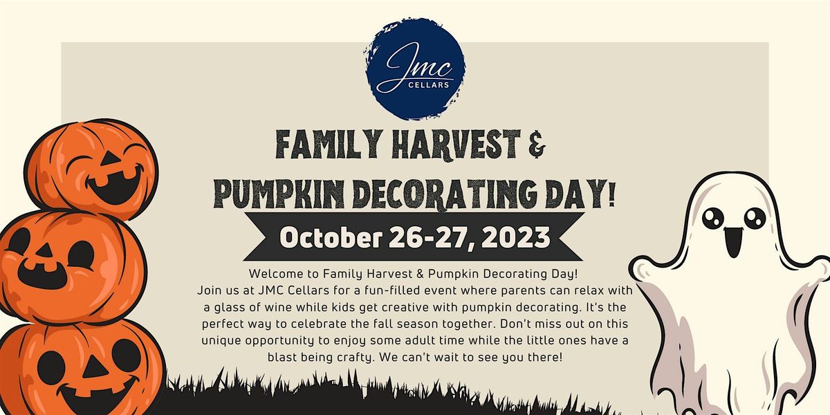 Family Harvest & Pumpkin Decorating