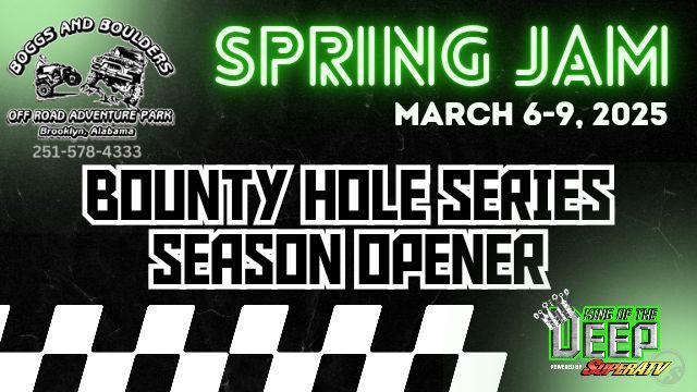 Spring Jam - Bounty Series Season Opener at Boggs & Boulders