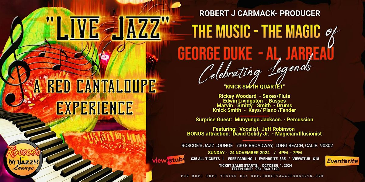 The MUSIC - The MAGIC of GEORGE DUKE & AL JARREAU