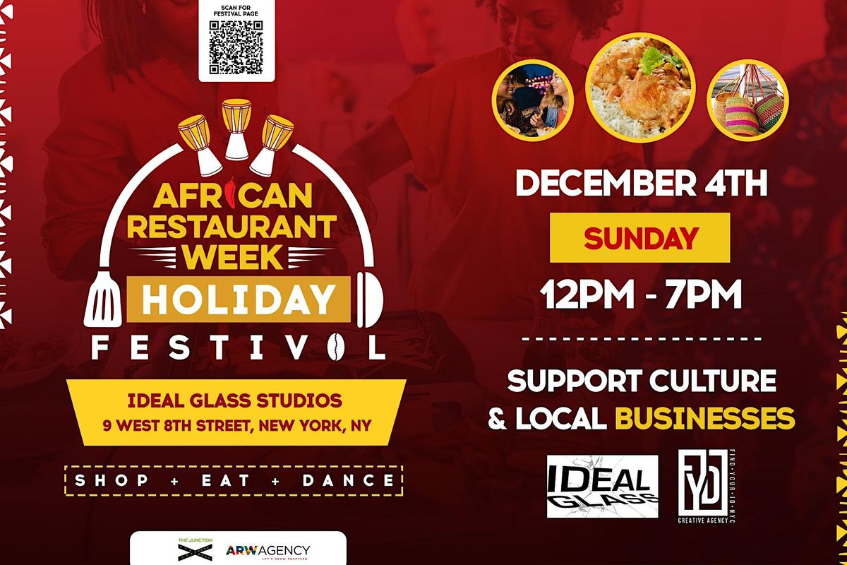 African Restaurant Week Holiday Festival (NYC) 2022