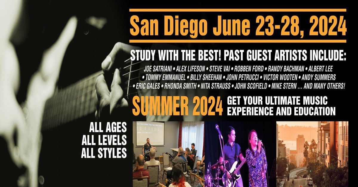 Guitar Workshop Plus - San Diego Session 2024