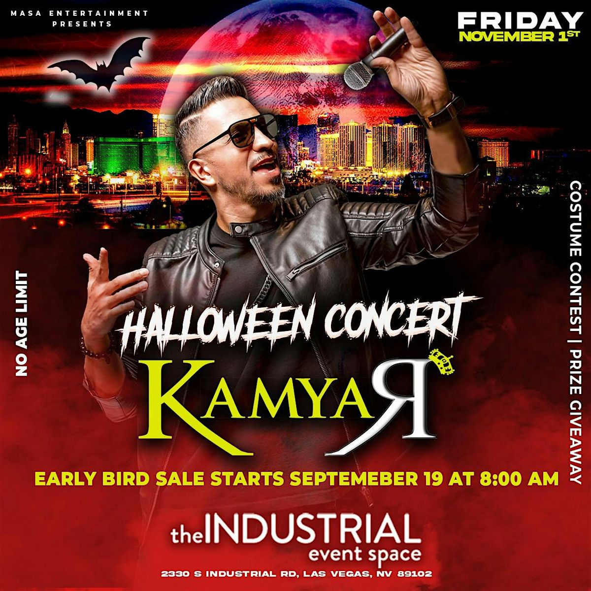 Vegas Halloween Concert with Kamyar