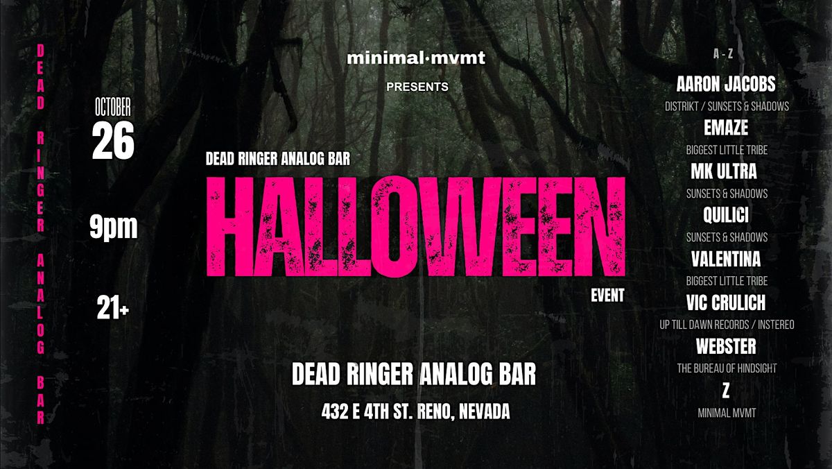 Dead Ringer Halloween Event w\/ minimal mvmt