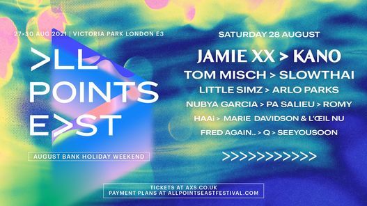 All Points East - Jamie ** & Kano