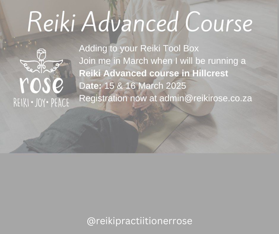 Reiki Advanced in Hillcrest 