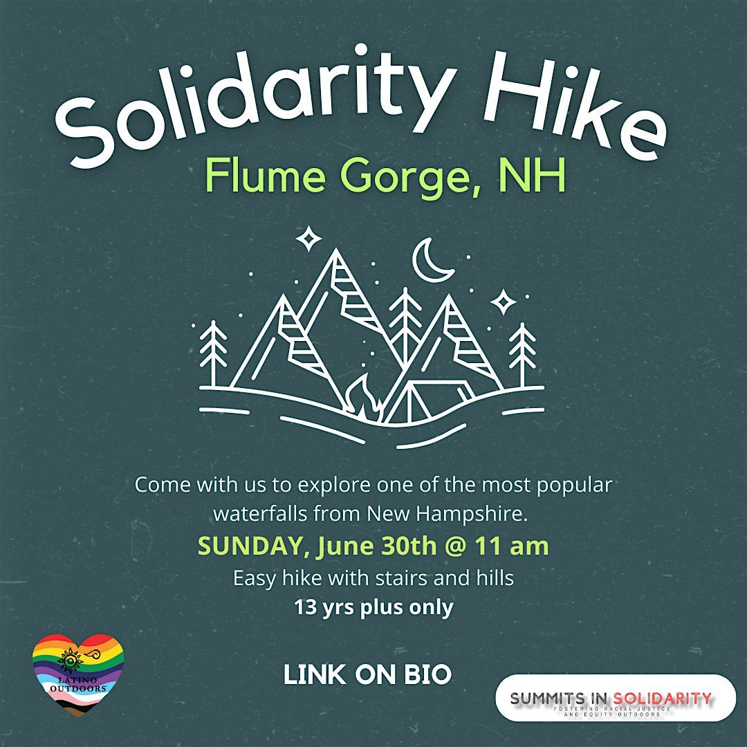 LO Boston | Solidarity Hike to Flume Gorge, NH