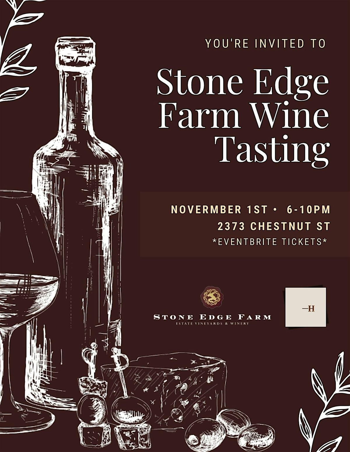 Stone Edge Farm Wine Tasting Event in SF