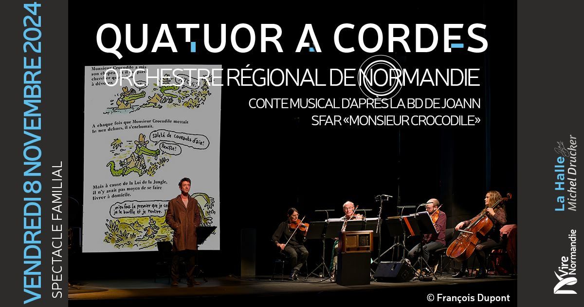 Orchestre r\u00e9gional de Normandie \u00e0 La Halle Michel Drucker