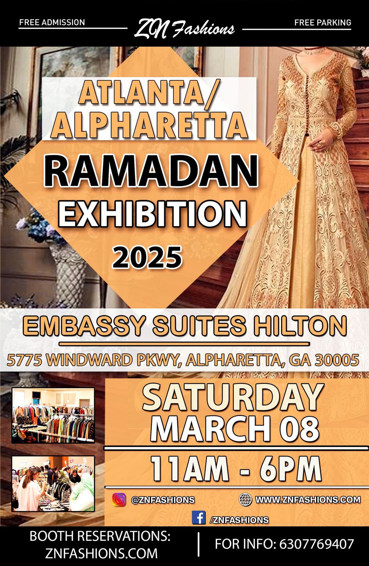 ZN Fashions Atlanta\/Alpharetta Ramadan Exhibition