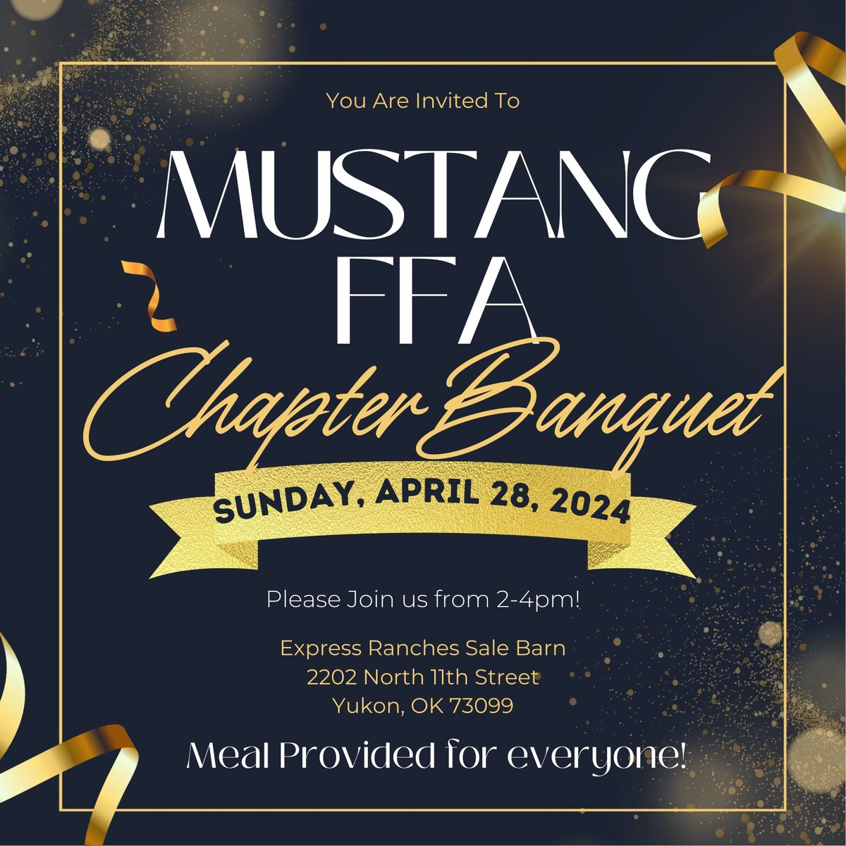 Mustang FFA Banquet