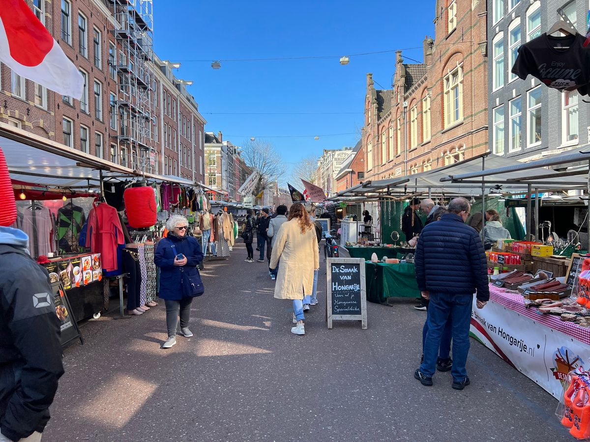 De Smaak van Hongarije op Lindengrachtmarkt in Amsterdam