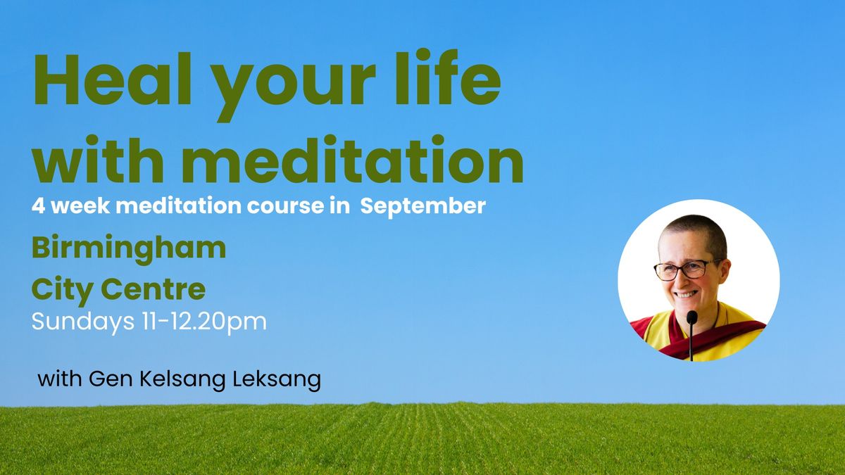 Birmingham City Centre meditation course