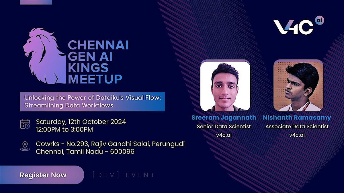 ChennAI GenAI Kings Meetup by v4c