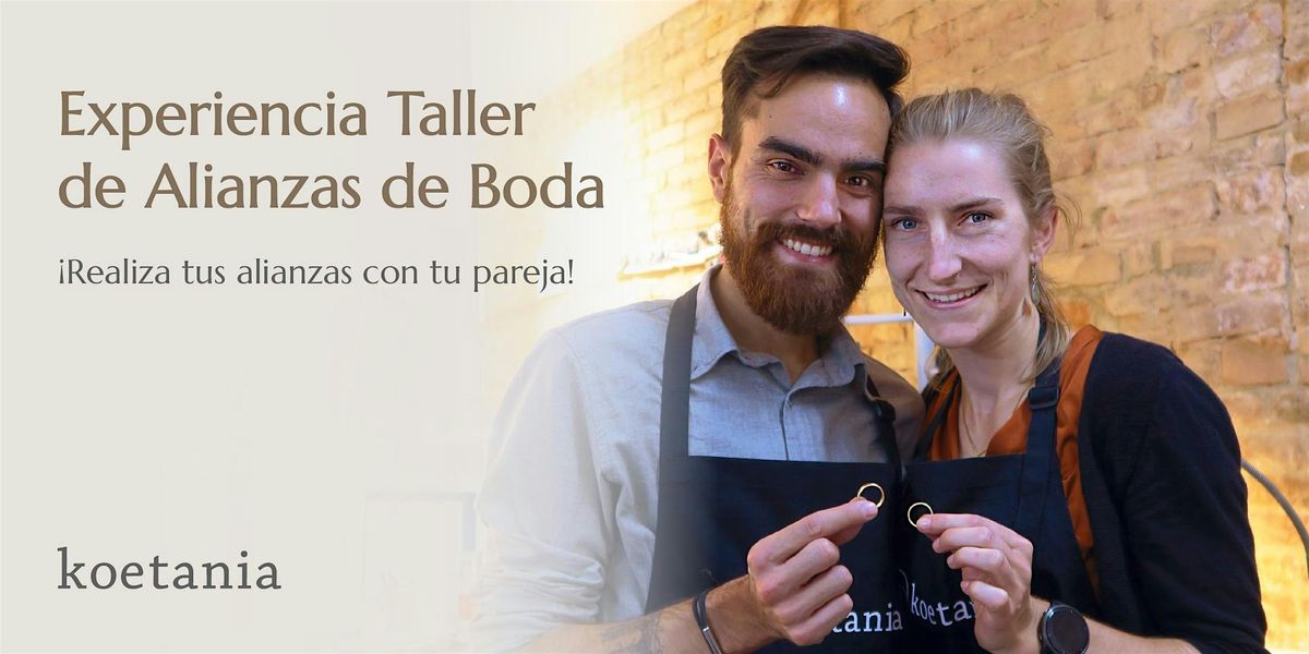 Experiencia en el taller de alianzas de boda