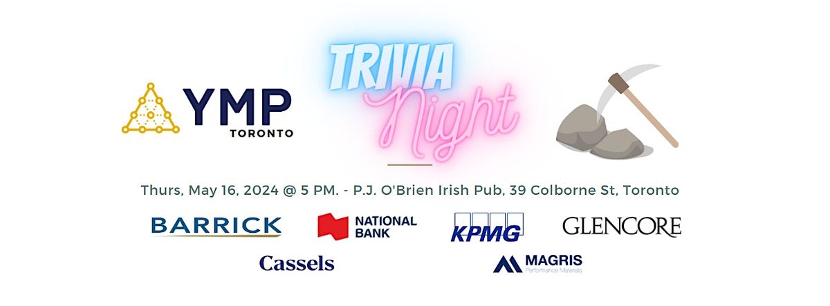 YMP Toronto \u2013 Trivia Night Social