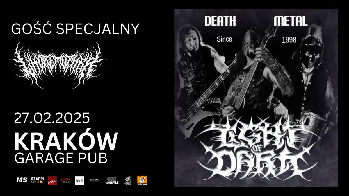 LIGHT OF DARK (death metal, Meksyk) + WhoreMother (PL)\/ 27.02.2025, Krak\u00f3w