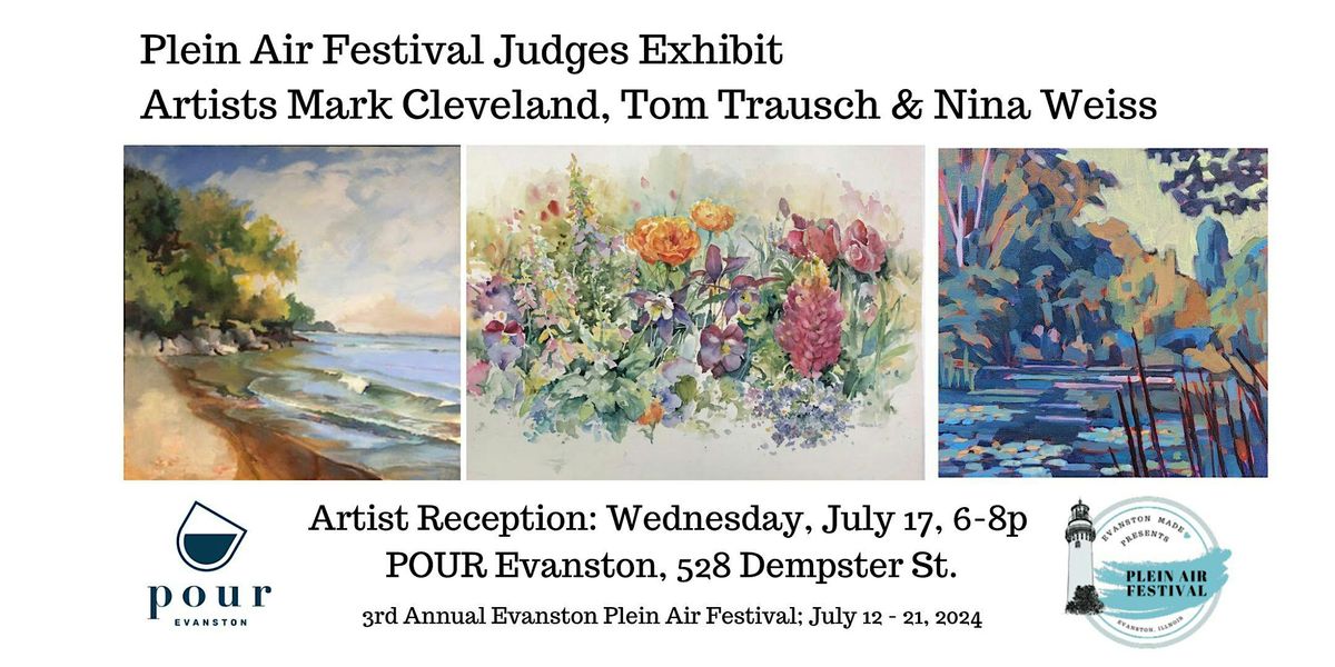 Evanston Plein Air Festival Judges Exhibit