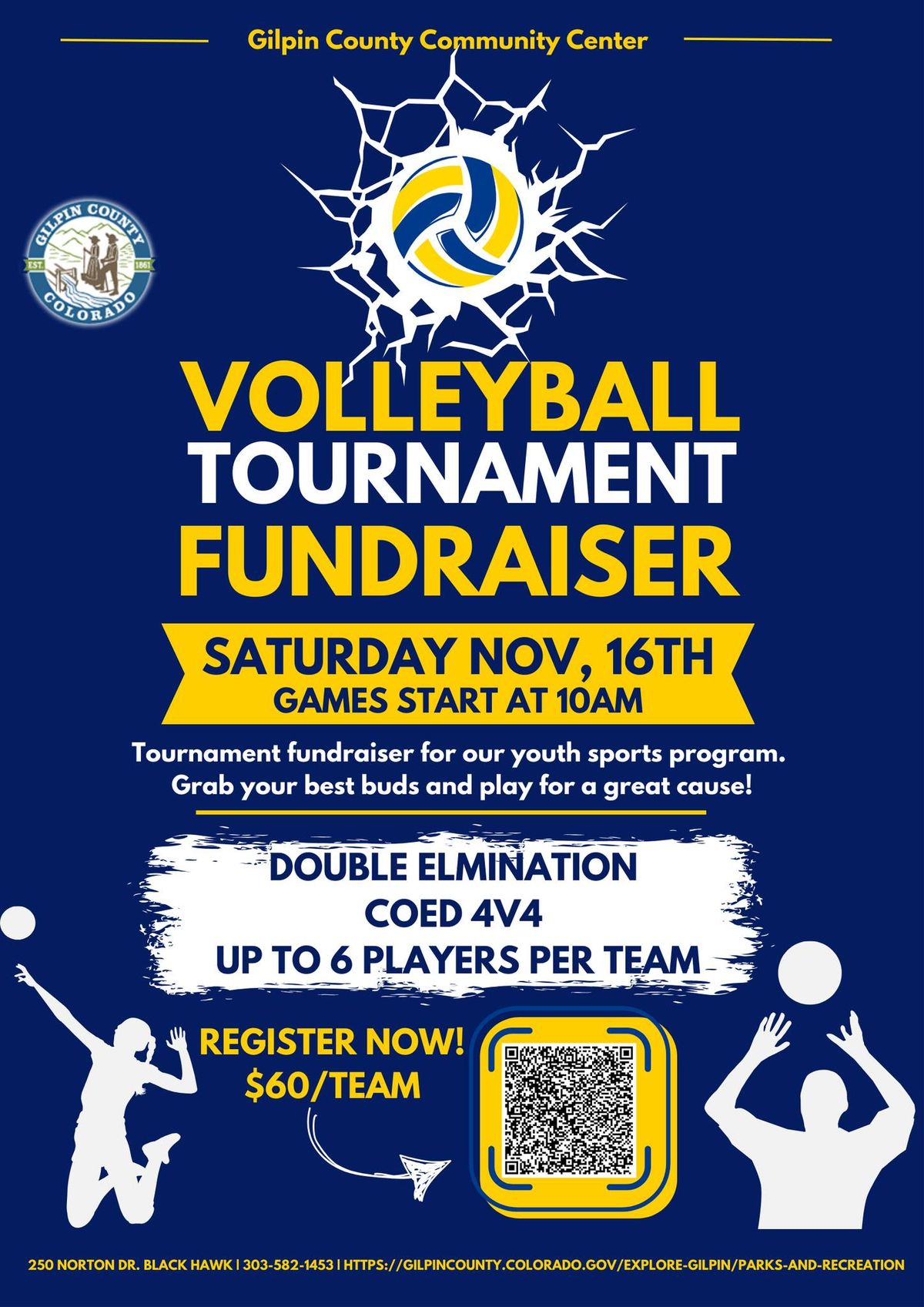 Volleyball Tournament Fundraiser 