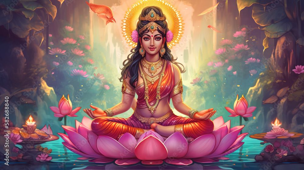 Lakshmi - Divine Feminine Power of Abundance and Grace