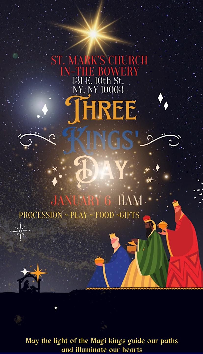 Three Kings Day Parade and Play, St. Mark's Church intheBowery, East