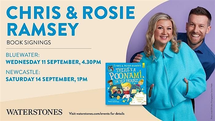 Chris & Rosie Ramsey book signing at Waterstones Newcastle