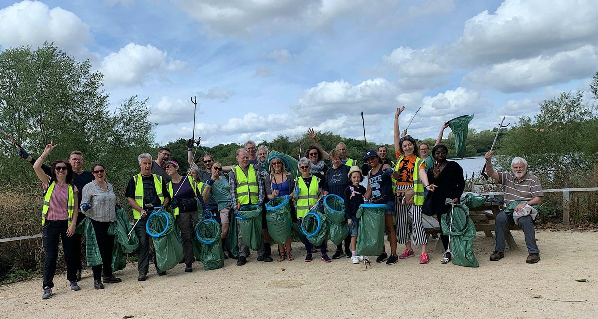 Conservation day at the Welsh Harp