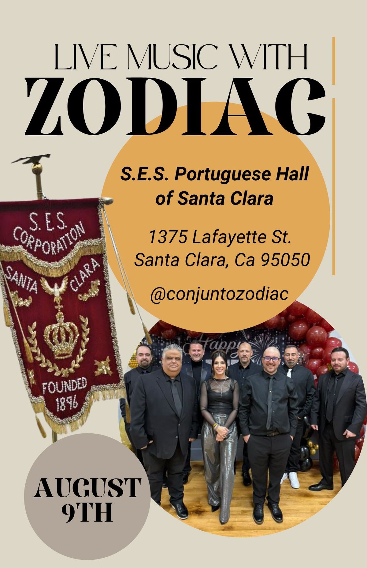 Zodiac LIVE in Santa Clara!