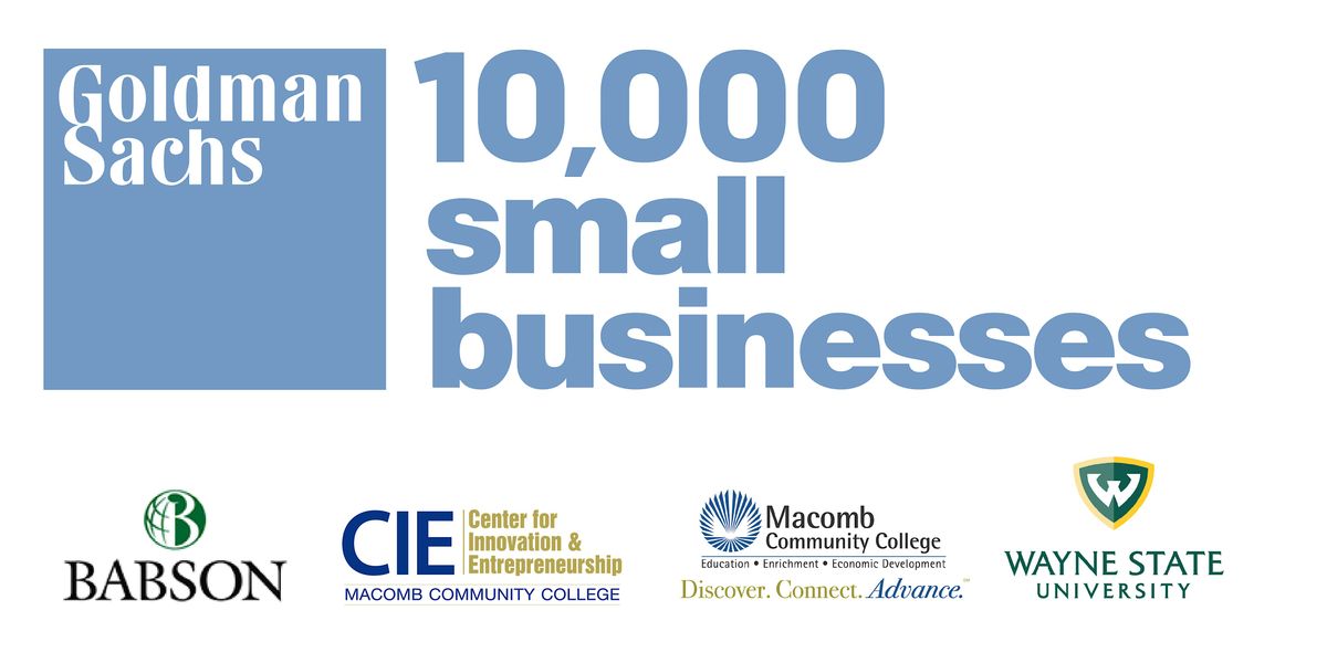 Goldman Sachs 10,000 Small Businesses Lunch and Learn at Velocity Center