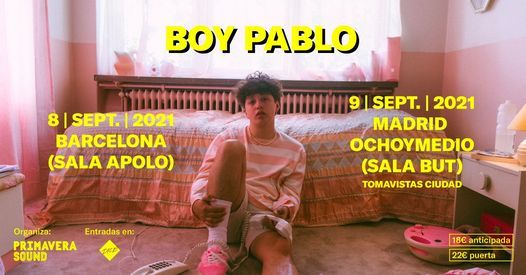 Boy Pablo en Barcelona