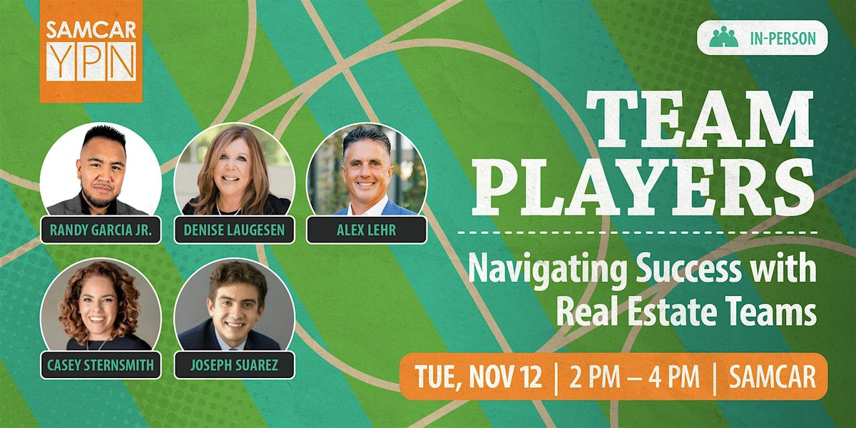 Team Players: Navigating Success with Real Estate Teams