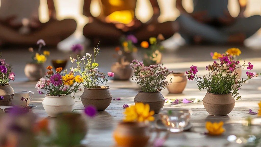 Flower Empower : Meditation, Tea, and Flower Arrangement