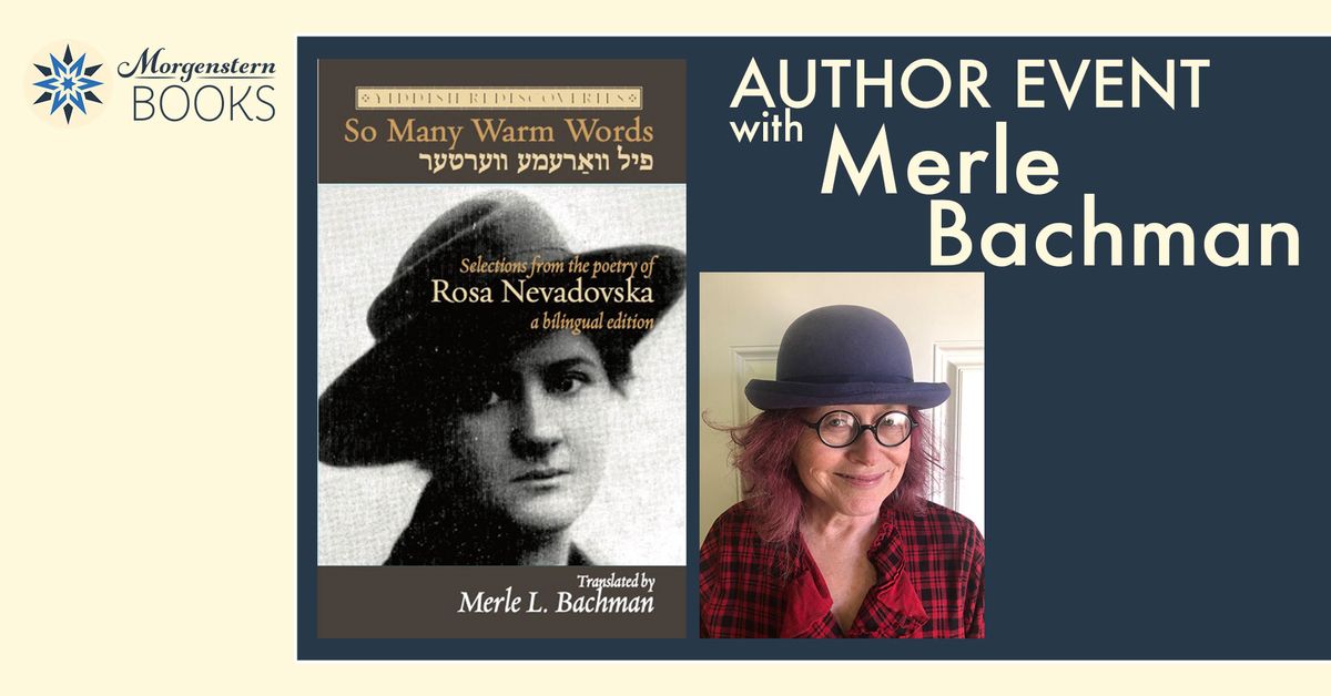 Author Event with Merle Bachman