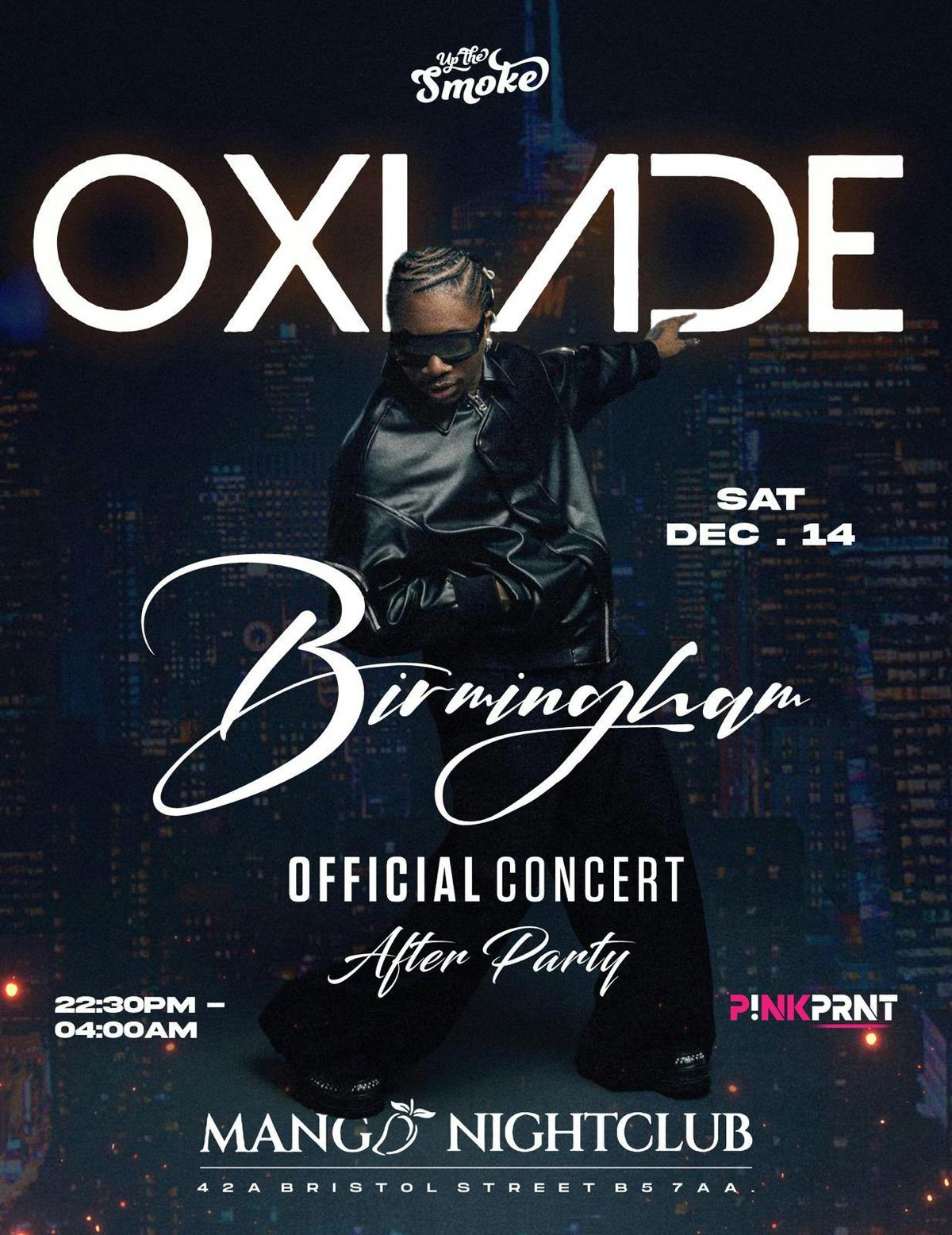 LAGOS PARTY BIRMINGHAM WITH OXLADE LIVE 