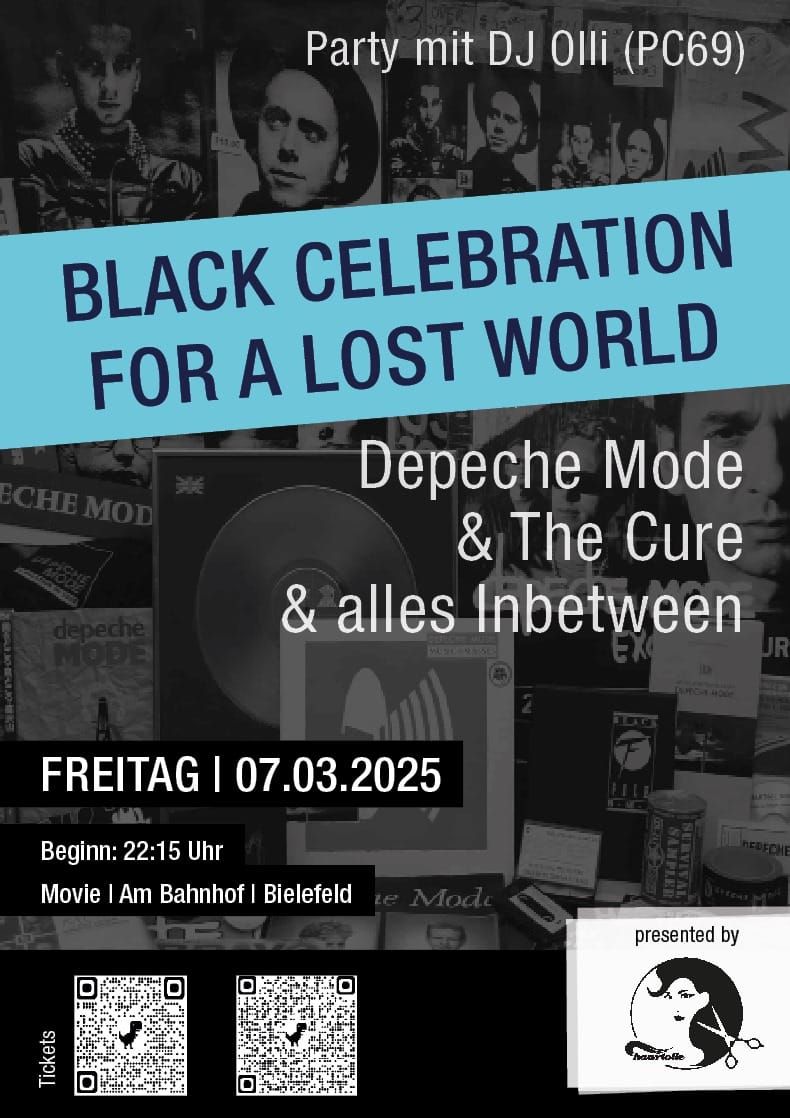 Black Celebration For A Lost World-DJ Olli (PC69) Depeche Mode & The Cure & Alles Inbetween