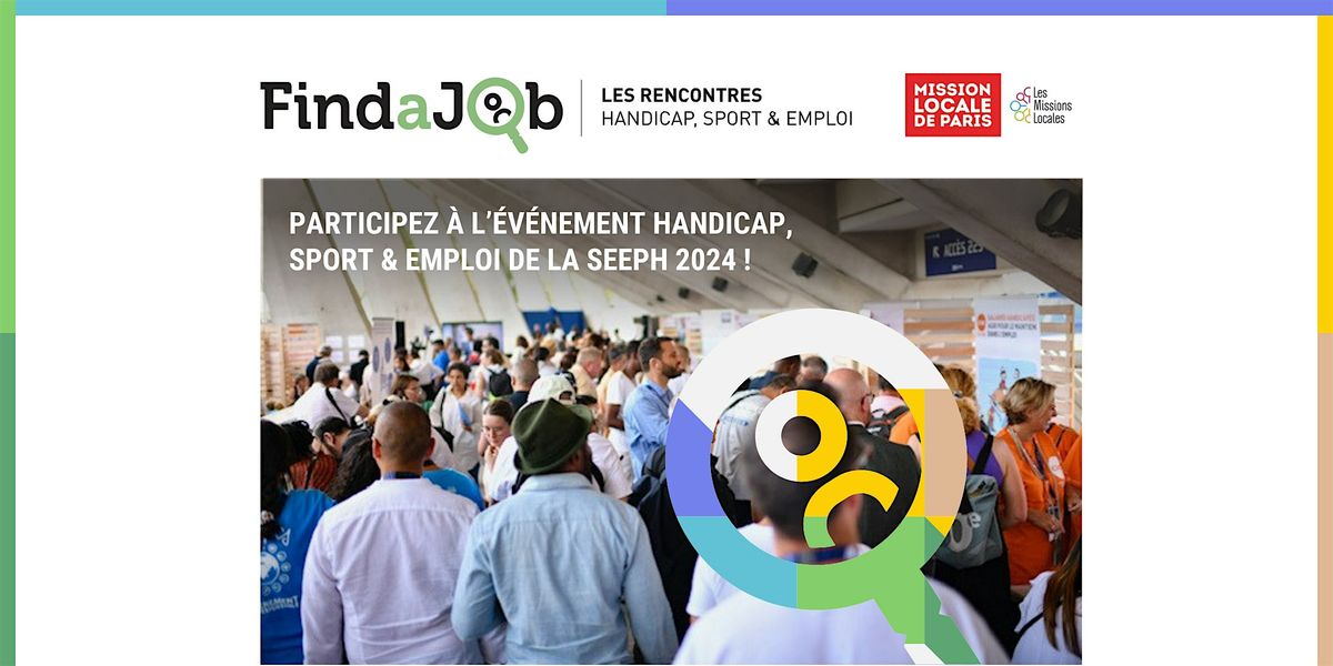 FindaJob, les rencontres Handicap, Sport & Emploi