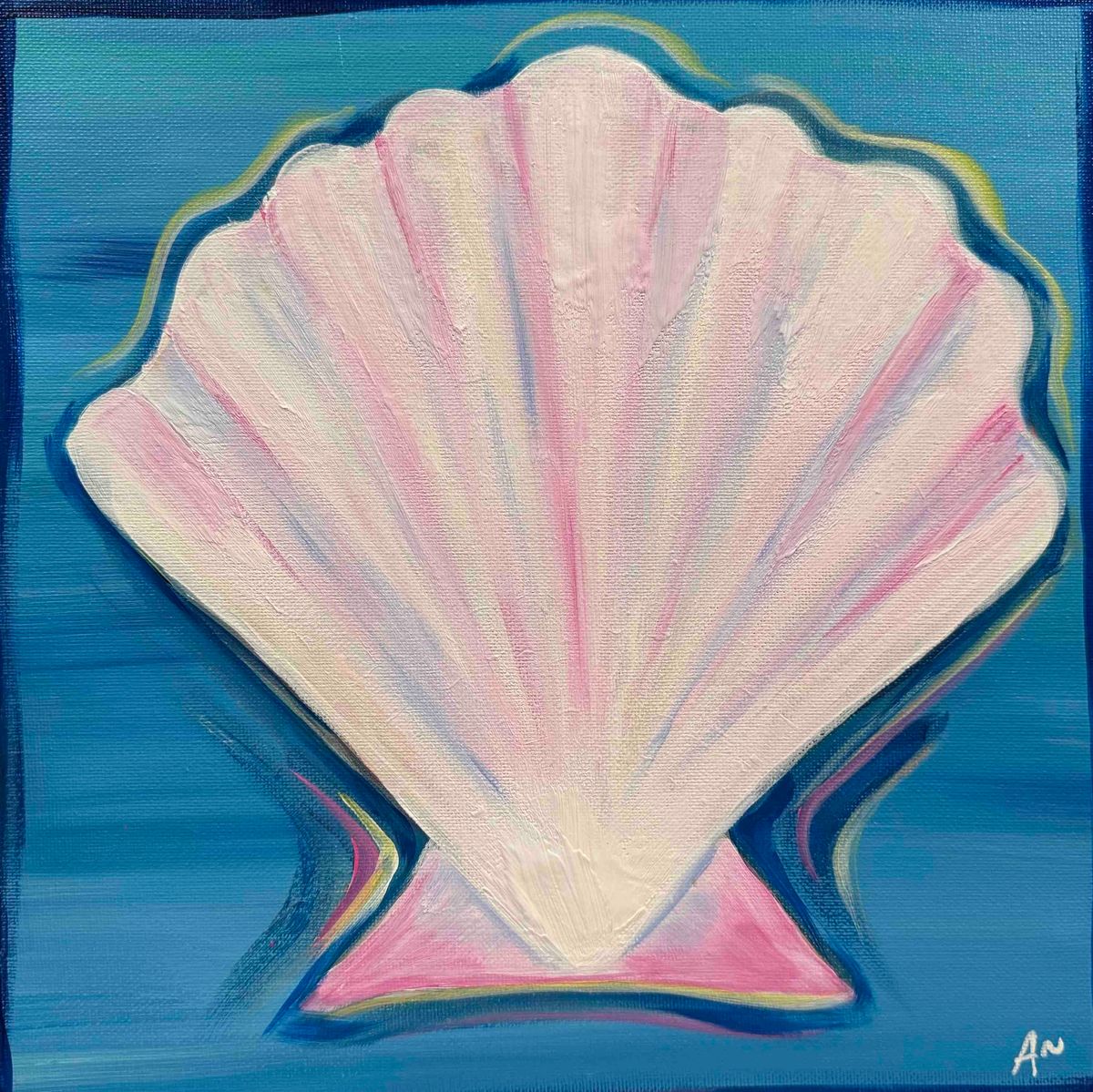 Scallop Shell Painting Class