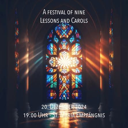 A festival of nine Lessons and Carols