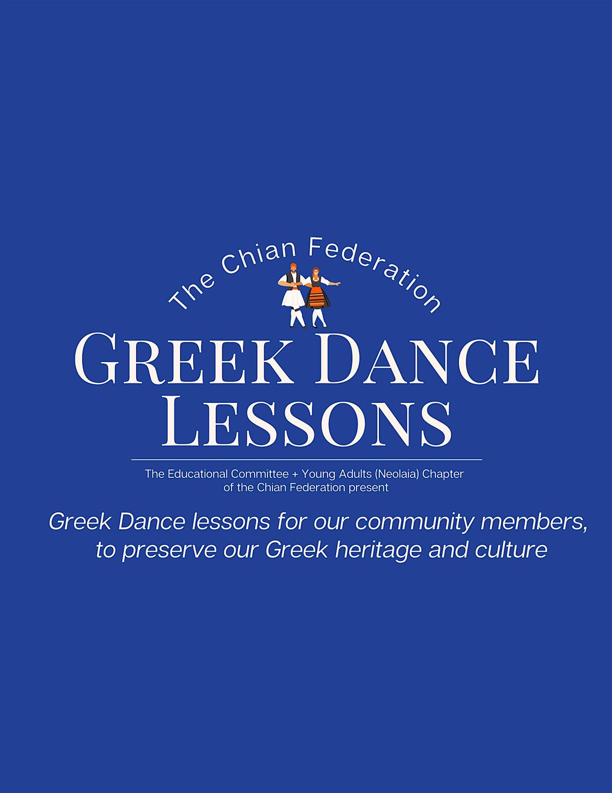 Chian Federation Greek Dance Lessons