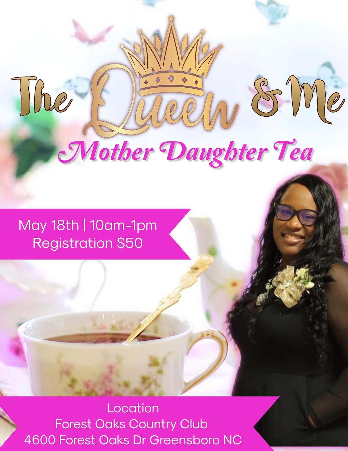 The Queen & Me Mother Daughter Tea