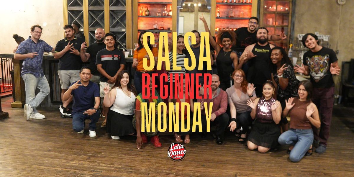 Salsa Lessons for Beginners. Mondays at 7p in Houston 02\/24