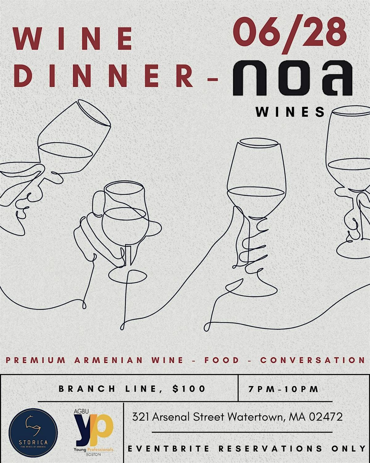 Dinner with NOA Wines: Premium Wines from Armenia