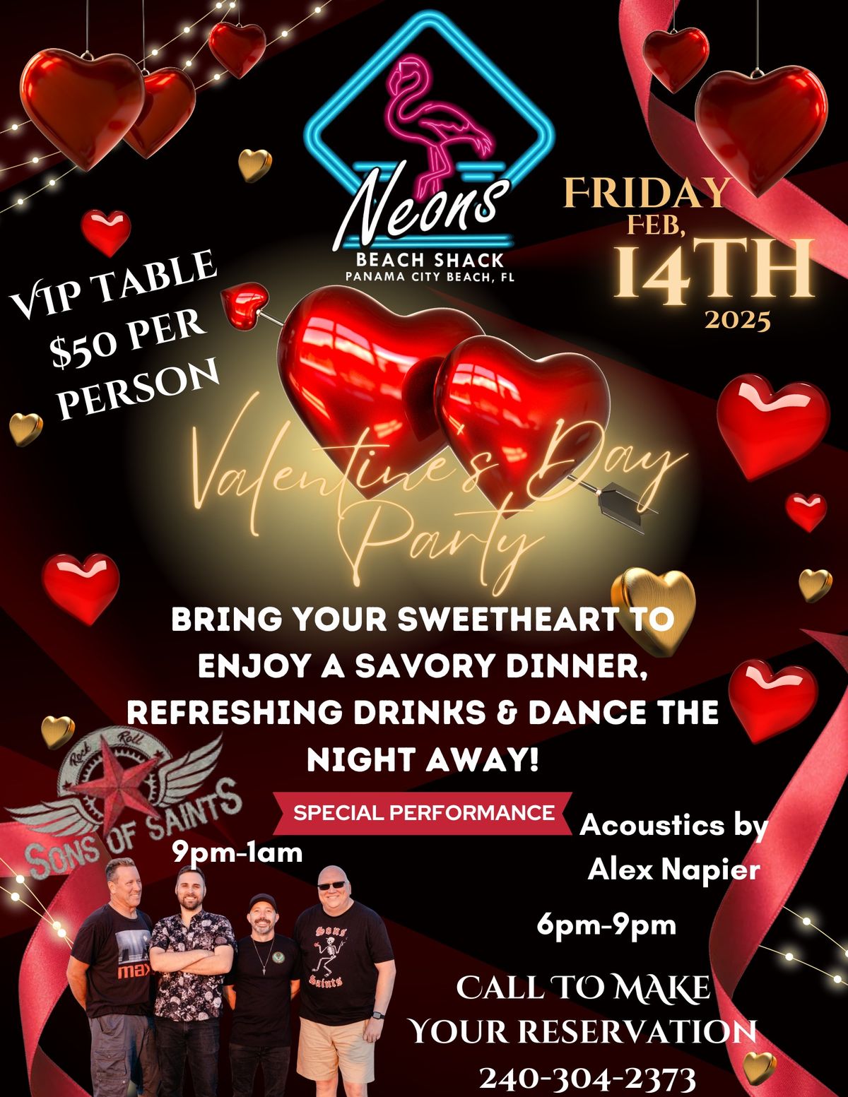 Valentine\u2019s Day Dinner Dance Party