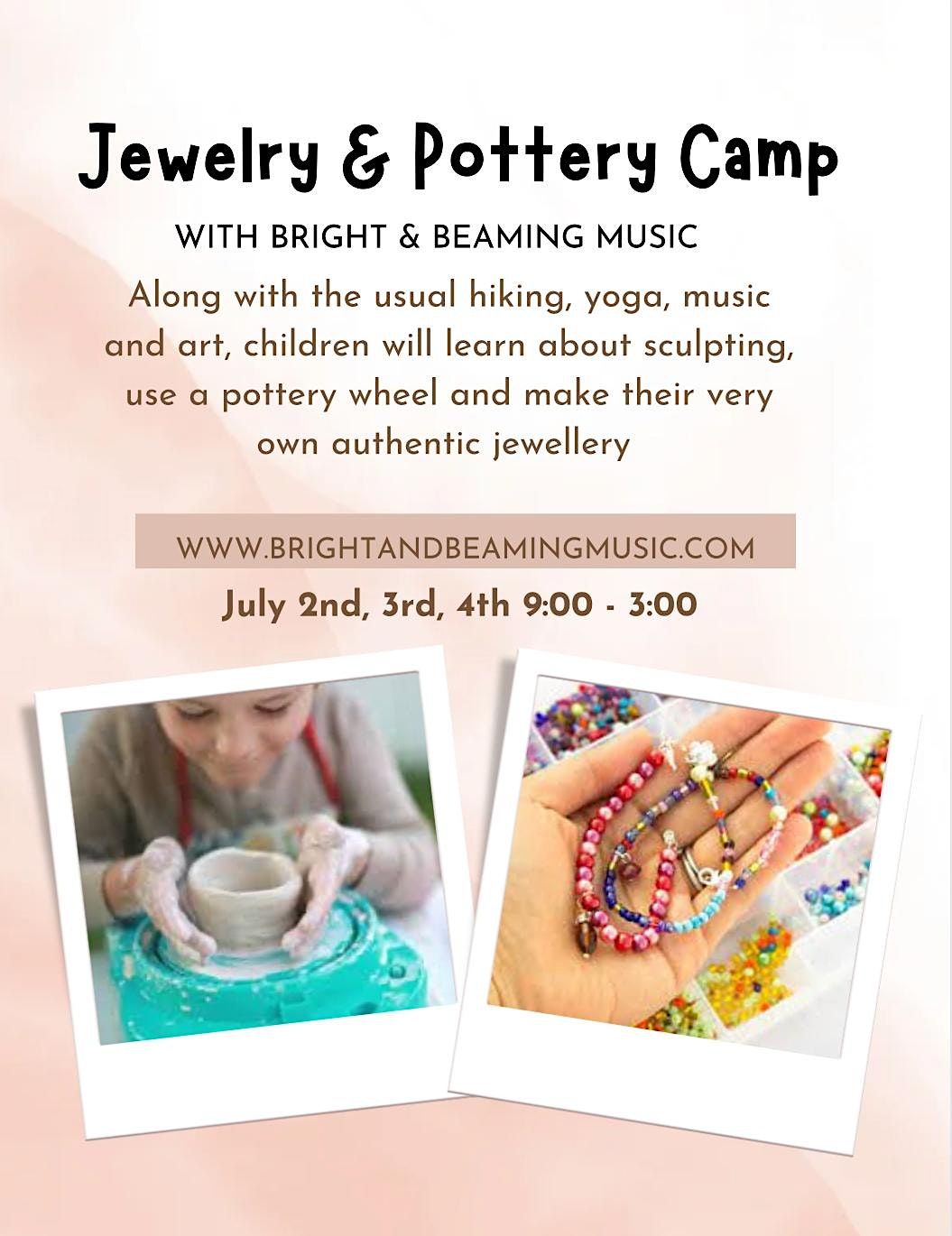 Jewelry & Pottery Camp
