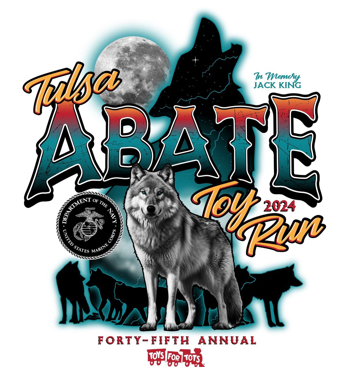 45th Annual ABATE of Tulsa Toy Run benefitting the Marines Toys for Tots