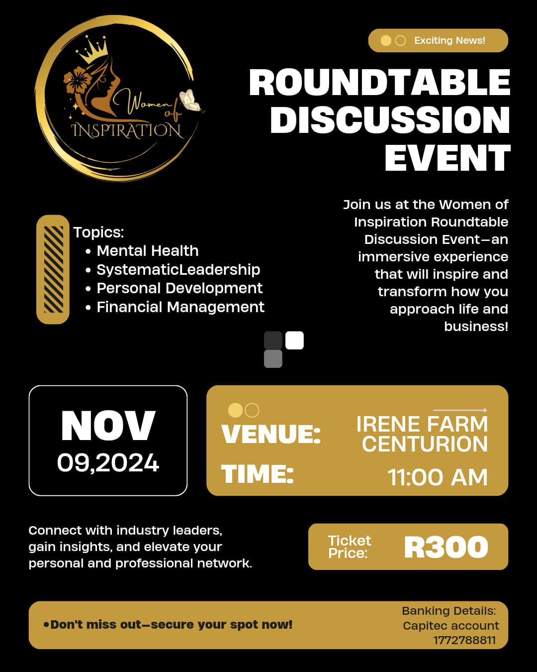 Roundtable Discussion Event 