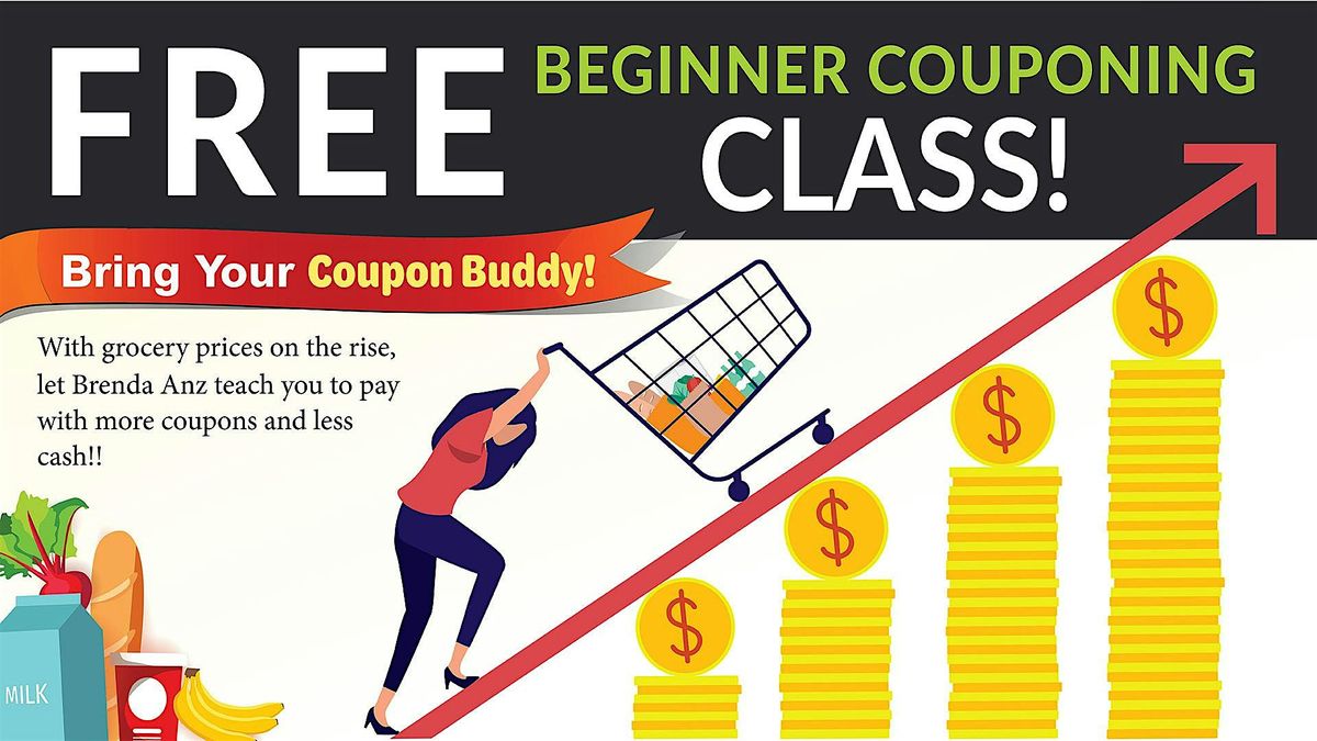 Free Beginner Couponing Class - Saturday, April 6, 2024