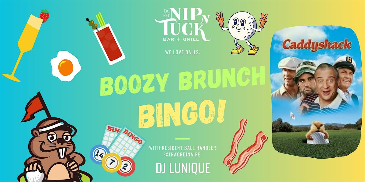 Boozy Brunch Bingo - Caddyshack Theme!!!!